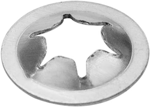 Xiaoyztan 100 Pcs Internal Tooth Lock Washers Stainless Steel Bearing Retaining Locking Rings for Hand-Truck Wheels Stroller Furniture Caster(10mm OD x 3mm Hole) in Saudi Arabia