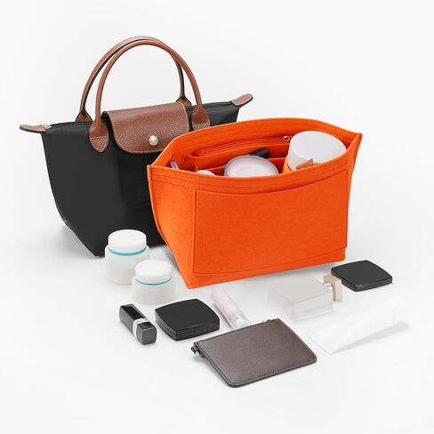منظم اللباد متوافق مع حقيبة يد Longchamp Le pliage L (أخضر، كبير) in Kuwait