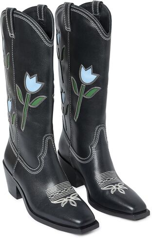 Loeffler Randall women's Wilder Cowboy Boot Western in Saudi Arabia