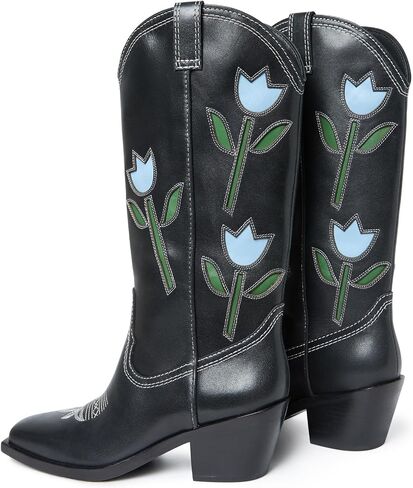 Loeffler Randall women's Wilder Cowboy Boot Western in Saudi Arabia