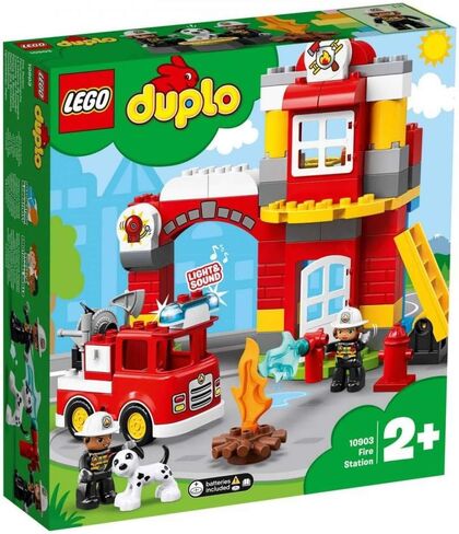 LEGO DUPLO Town Fire Station 10903 Building Blocks (76 Pieces) in Kuwait
