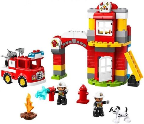 LEGO DUPLO Town Fire Station 10903 Building Blocks (76 Pieces) in Kuwait