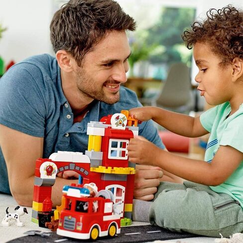 LEGO DUPLO Town Fire Station 10903 Building Blocks (76 Pieces) in Kuwait