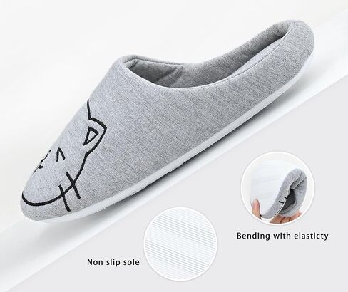 DICUIRD Women's Animal Fleece Home Slippers with Hard Sole, Comfortable Indoor or Outdoor Animal Bedroom Shoes in Saudi Arabia