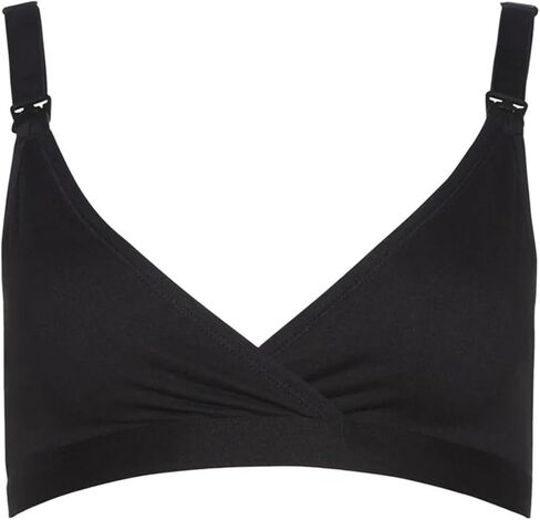 BUMPSUIT Comfy Nursing Bra - Supportive Postpartum Bra for Breastfeeding Moms | Front Clasps, Adjustable Straps in Saudi Arabia