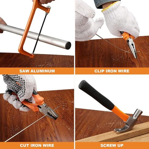 112-Piece Power Drill Cordless Set,16.8V Cordless Drill Household Tool Set with Storage Case,Electric Screwdriver Driver Tool Kit Professional DIY Hand Tool Kit for General Home Auto Repair in Kuwait