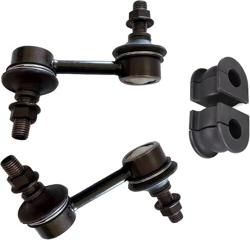 4Pcs Sway Bar Links and Bushing, K7391 K200161 Front Stabilizer Bar End Link and Bushing Kit for Jeep Liberty 2002-2007, Front to Frame Sway Bar Bushing for Jeep Liberty 2002-2007 in Saudi Arabia