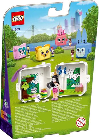 LEGO Friends Emma’s Dalmatian Cube 41663 Building Kit; Puppy Toy Creative Gift for Kids Comes with an Emma Mini-Doll Toy, New 2021 (41 Pieces) in Saudi Arabia