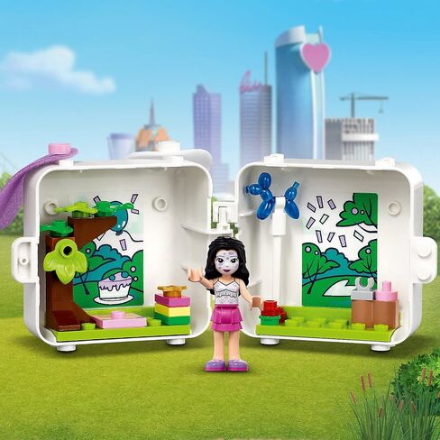 LEGO Friends Emma’s Dalmatian Cube 41663 Building Kit; Puppy Toy Creative Gift for Kids Comes with an Emma Mini-Doll Toy, New 2021 (41 Pieces) in Saudi Arabia