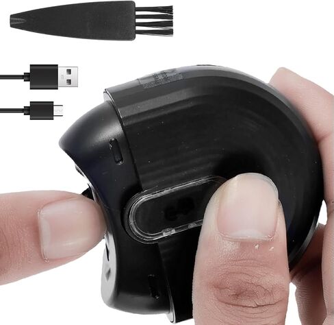 Electric Nail Clipper with 2 Speeds Levels and Nail Clip Box, Rechargeable Safety Electric Baby Nail Trimmer with Light,Portable Nail Cutter Fingernail Cutter for Kid Adult Seniors (BU) in Saudi Arabia
