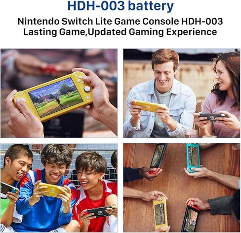 بطارية EDIPEKA HDH-003، 4680 مللي أمبير في الساعة 2024 استبدال بطارية دورة 0 جديدة لجهاز Nintendo Switch Lite، Lite HDH-003 HDH-001 Lite مع مجموعة أدوات بديلة احترافية in Kuwait