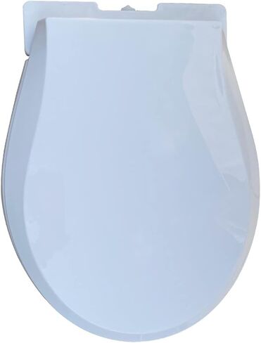 Renovators Supply Potty Training Toilet Seat - Round Plastic Toddler Toilet Seat - Durable Kids Toilet Seat for Children's Bathroom - Easy Clean Toilet Seat for Children - 12.25 x 10.25 In., White in Saudi Arabia