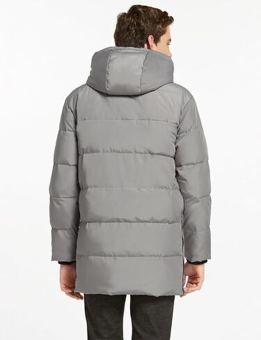 Orolay Men's Thickened Down Jacket Hooded Winter Coats with 6 Pockets in Saudi Arabia