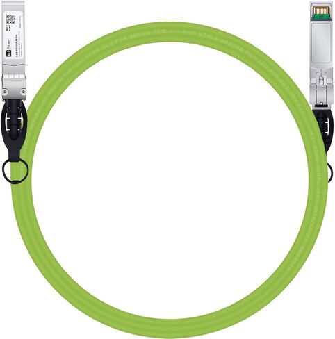 Blue SFP+ Cable, 10G SFP+ DAC, 3M(9.8ft), Passive Direct Attach Copper Twinax Cable for Cisco SFP-H10GB-CU3M, Ubiquiti UniFi UC-DAC-SFP+, Meraki, Mikrotik, Intel, Fortinet, Netgear in Saudi Arabia