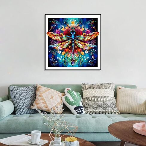 Acudotr Diamond Painting Kits for Adults, 5D DIY Bee Diamond Art Kits for Beginners, Full Drill Diamond Painting Kits for Home Wall Decor, Flower, 12x16 Inch in Saudi Arabia