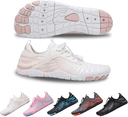 أحذية Hike Footwear حافية القدمين - أحذية مائية بمقدمة واسعة للنساء والرجال للسباحة والجري - أحذية رياضية قابلة للتنفس وغير قابلة للانزلاق in Saudi Arabia