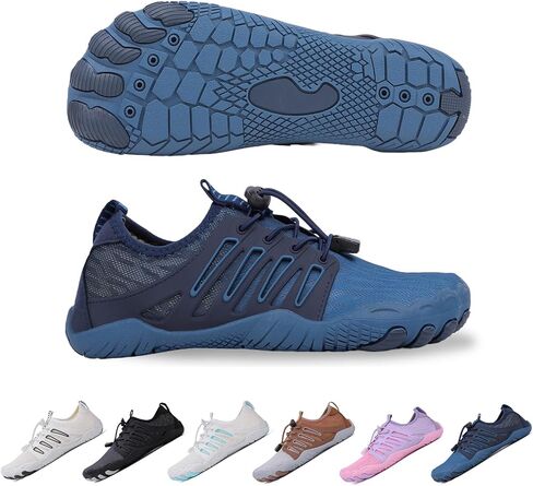 أحذية Hike Footwear حافية القدمين - أحذية مائية بمقدمة واسعة للنساء والرجال للسباحة والجري - أحذية رياضية قابلة للتنفس وغير قابلة للانزلاق in Saudi Arabia