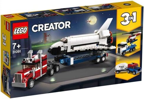 LEGO Creator 3in1 Shuttle Transporter 31091 Building Kit (341 Pieces) in Saudi Arabia