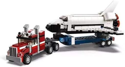 LEGO Creator 3in1 Shuttle Transporter 31091 Building Kit (341 Pieces) in Saudi Arabia