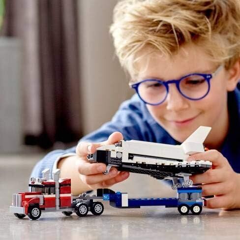 LEGO Creator 3in1 Shuttle Transporter 31091 Building Kit (341 Pieces) in Saudi Arabia