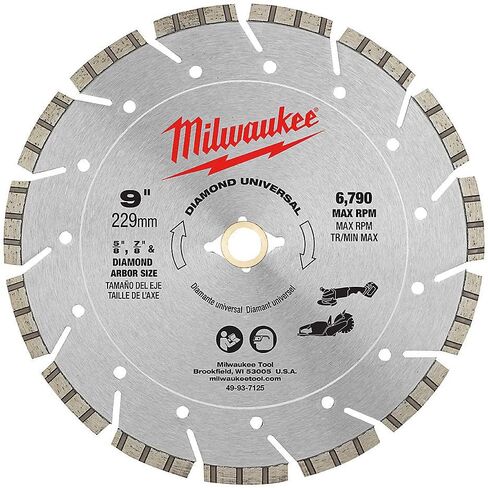 MILWAUKEE 9in. Diamond Universal Segmented in Saudi Arabia