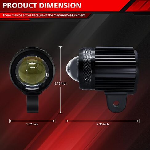 4WDKING 2 بوصة LED ضوء دائري، 20 واط بقعة القيادة ضوء مقاوم للماء على الطرق الوعرة ضوء العمل مصباح للدراجات النارية ATV UTV الترابية دراجة 4x4 بيك اب شاحنة قارب مقطورة، حزمة من 2 جهاز كمبيوتر شخصى in Kuwait