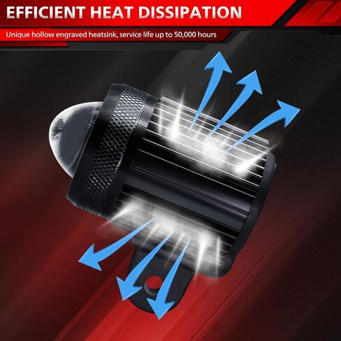 4WDKING 2 بوصة LED ضوء دائري، 20 واط بقعة القيادة ضوء مقاوم للماء على الطرق الوعرة ضوء العمل مصباح للدراجات النارية ATV UTV الترابية دراجة 4x4 بيك اب شاحنة قارب مقطورة، حزمة من 2 جهاز كمبيوتر شخصى in Kuwait