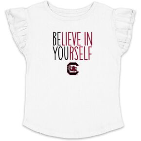 NCAA Toddler Ruffle Tee