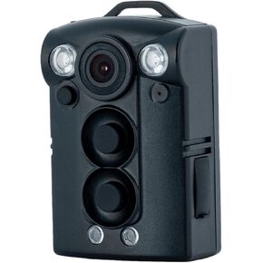 WiFi Body Camera with HD 2K Video Audio Recording - Body Worn Cam with 160° Wide View Lens, Night Vision | Smartphone Control, App Required Cam for Civilians, Security, Law Enforcement