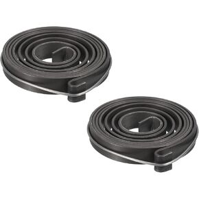 uxcell Drill Press Spring Drill Press Quill Feed Return Coil Spring Assembly Spring Steel Chemical Blackening Finish 1540mm Expand Long 58 x 10 x 1.6mm 2 Pcs