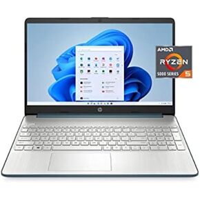 HP لاب توب (15-ef2126wm AMD رايزن 5 5500u 8 جيجابايت Ddr4 256gb 15.6 Fhd شاشة LED، فضي) in Kuwait