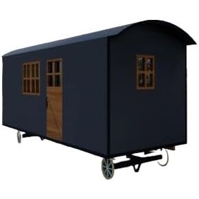 Building Plans for Mobile Home Blueprints - 20'x7' with 147sqft Living Space