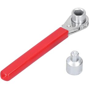 Yosoo Battery Terminal Ratchet Wrench 5/16in 0.4in Ratchet Spanner, Portable Side Terminal Battery Ratchet Wrench with Insulated Handle and Reversible Socket for Top Side Post Battery