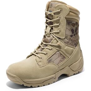 NORTIV 8 Men's Military Tactical Work Boots Hiking Motorcycle Combat Boots in Saudi Arabia