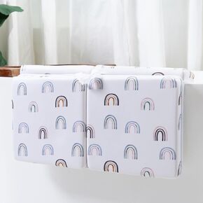 Baby Bath Kneeler and Elbow Rest pad-Rainbow Pattern