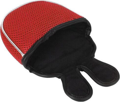 غطاء مضرب الجولف Andux Mallet Putter غطاء رأس مضرب الجولف لمضرب العمود المركزي MT/TG16 أسود، نصف دائرة in Kuwait