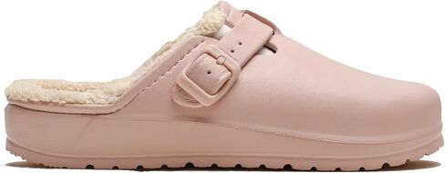 UPSOLO Womens Clogs Winter Mules Slip on Nurse Shoes Work Garden Slippers with Cotton Lined in Kuwait