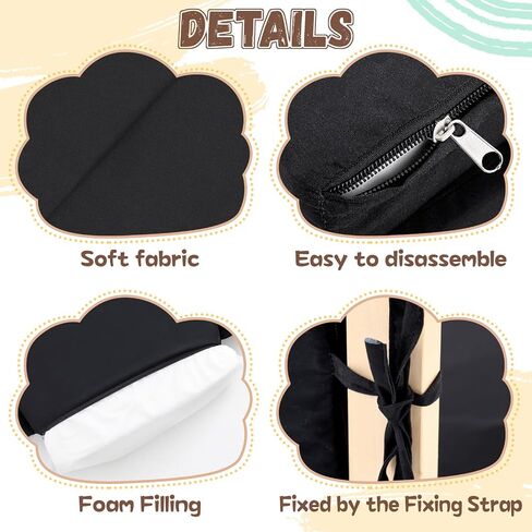 Nuanchu Cushion for Climbing Arch, Rocker Bed Pillow for Arch Climber Toddler Climbing Toys Floor Pillow for Kids for Indoor Nursery Playroom (Not Included Climbing Arch) in Saudi Arabia
