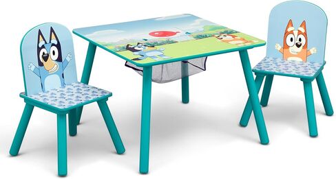 Delta Children Kids Table and Chair Set With Storage (2 Chairs Included) - Ideal for Arts & Crafts, Snack Time, Homeschooling, Homework & More, Nick Jr. PAW Patrol in Saudi Arabia