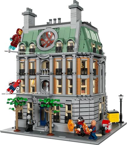 LEGO Marvel Sanctum Sanctorum 76218, 3-Story Modular Building Set, Avengers Movie Collectible, 9 Minifigures Including Doctor Strange, Wong, Spider-Man, Iron Man and The Scarlet Witch in Saudi Arabia