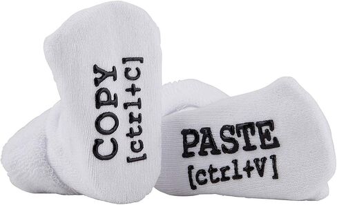 Stephan Baby Non-Skid Silly Socks with Cute Sayings, Peek-a-Boo, Fits 3-12 Months in Kuwait