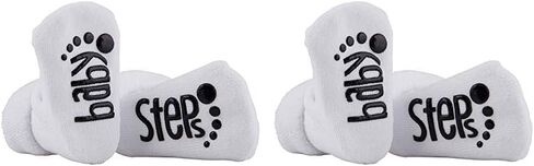 Stephan Baby Non-Skid Silly Socks with Cute Sayings, Peek-a-Boo, Fits 3-12 Months in Kuwait
