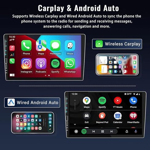 CAMECHO for Ford F150 F-150 2009-2012,Android 13 Car Stereo GPS Navigation DSP Bluetooth USB SWC Mirror Link Multimedia Head Unit 1G RAM 32G ROM + Backup Camera, Black in Saudi Arabia