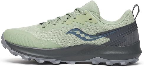 Saucony Women's Peregrine 14 GTX Hiking Shoe, SAGE/Carbon, 10 in Saudi Arabia