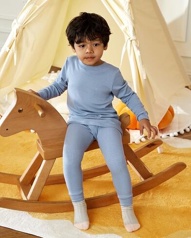 Bamboo Viscose Toddler Pajamas 5-6Y and Solid Pajamas in Saudi Arabia
