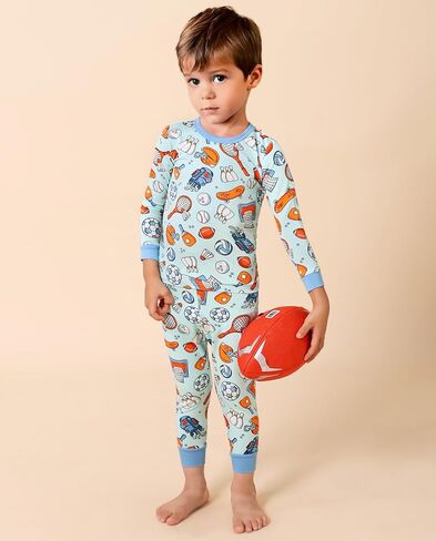 Bamboo Viscose Toddler Pajamas 5-6Y and Solid Pajamas in Saudi Arabia