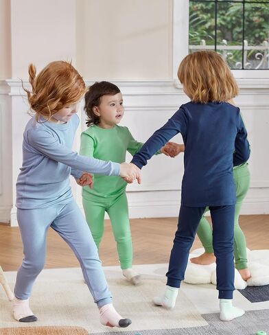 Bamboo Viscose Toddler Pajamas 5-6Y and Solid Pajamas in Saudi Arabia