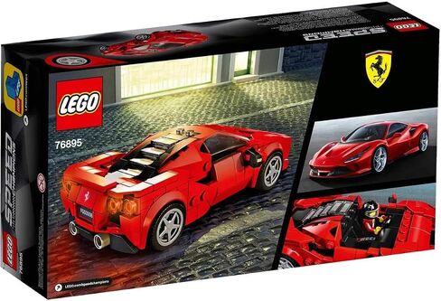 LEGO Speed Champions 76895 Ferrari F8 Tributo Toy Cars for Kids, Building Kit Featuring Minifigure (275 Pieces) in Saudi Arabia