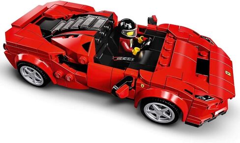 LEGO Speed Champions 76895 Ferrari F8 Tributo Toy Cars for Kids, Building Kit Featuring Minifigure (275 Pieces) in Saudi Arabia