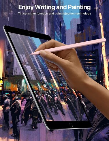 Stylus Pencil with Magnetic Wireless Charging, 2X Fast Charge for Apple Ipad, Compatible with iPad Pro 11 in 1/2/3/4, iPad Pro 12.9 in 3/4/5/6, iPad Air 4/5, iPad Mini 6-Green in Saudi Arabia